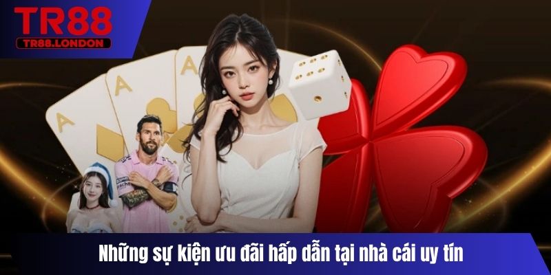 Những sự kiện ưu đãi hấp dẫn tại nhà cái uy tín